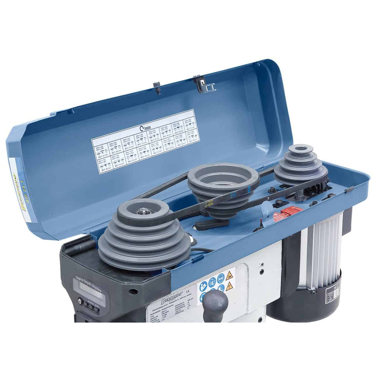 Bernardo Trapano da banco BM 25 T / 400 V con rotazione R/L