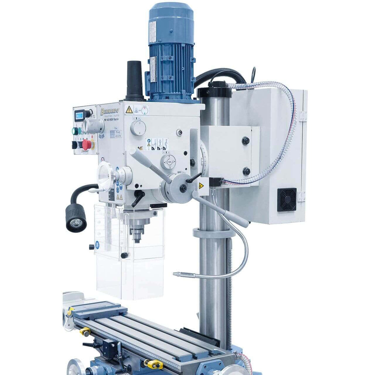 Bernardo BF 45 HSV Vario – Trapano/Fresatrice 3 Assi con Avanzamento