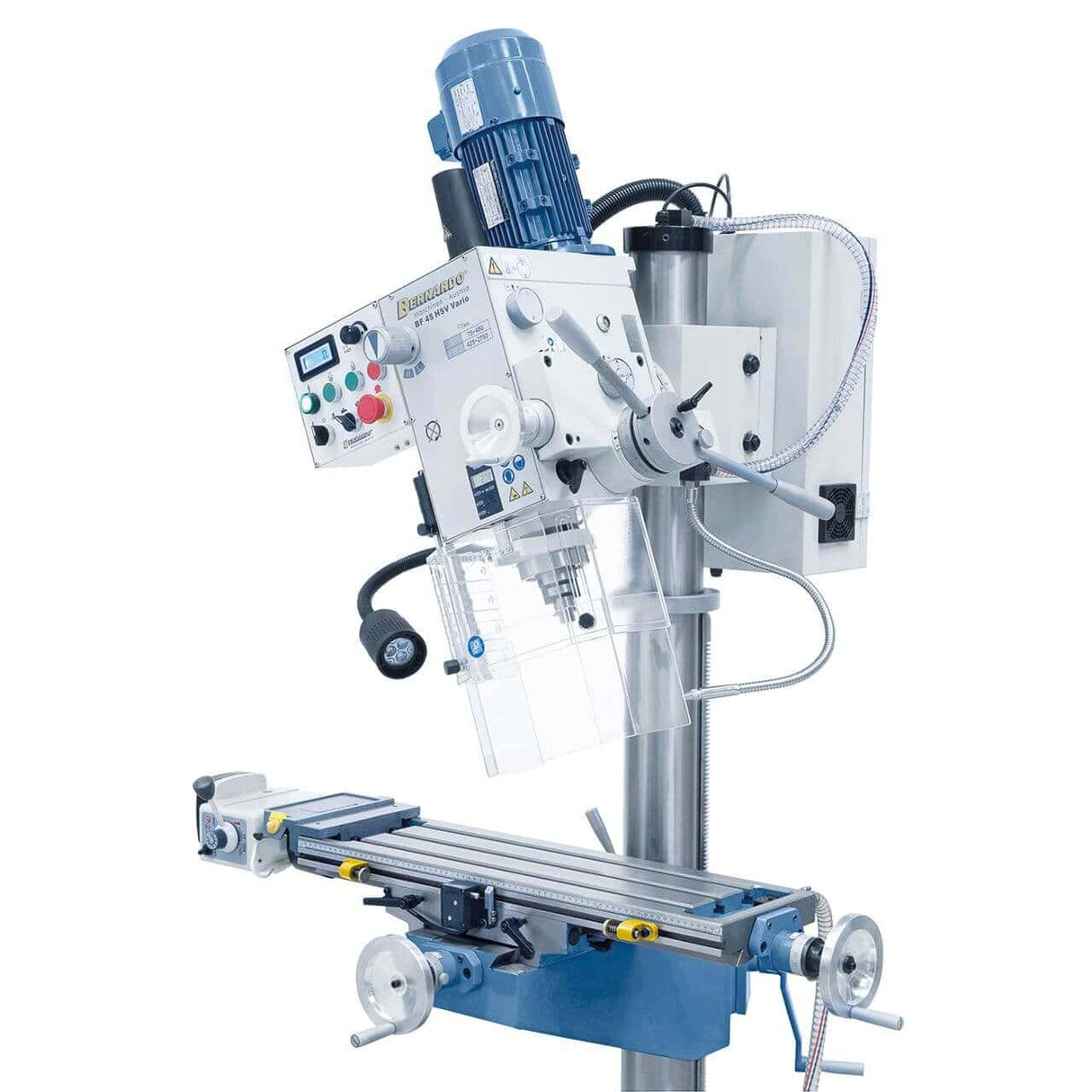 Bernardo BF 45 HSV Vario – Trapano/Fresatrice 3 Assi con Avanzamento