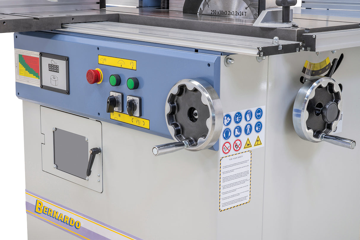 Sega-fresa combinata Bernardo FK 250 R 400V – Compatta e precisa