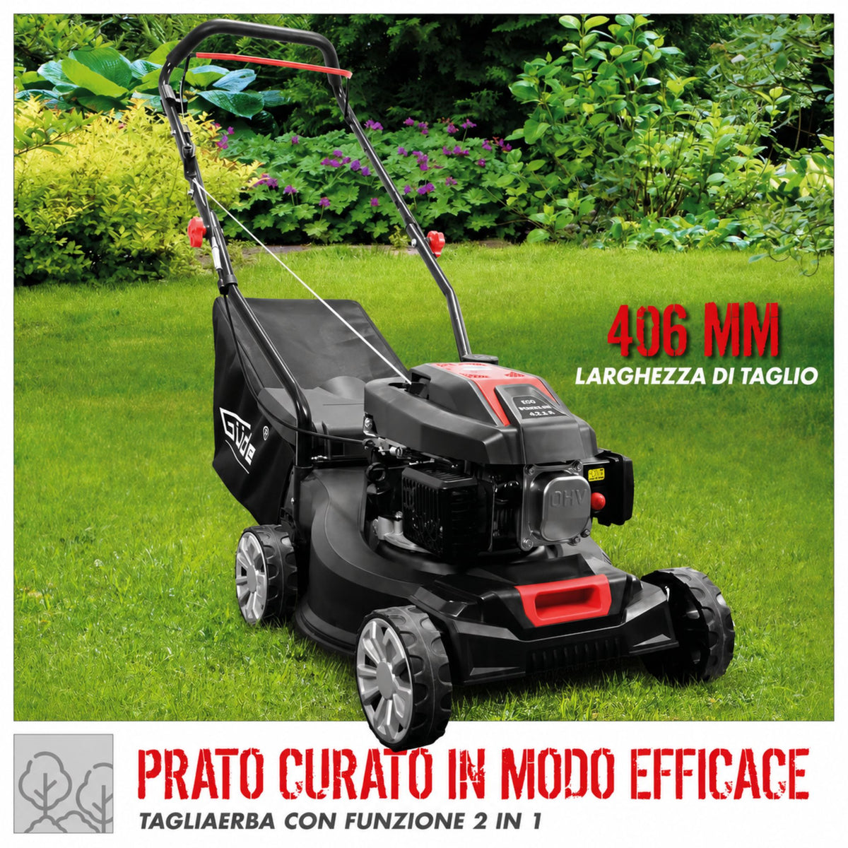 Corta-relva Güde ECO WHEELER 412.2 P