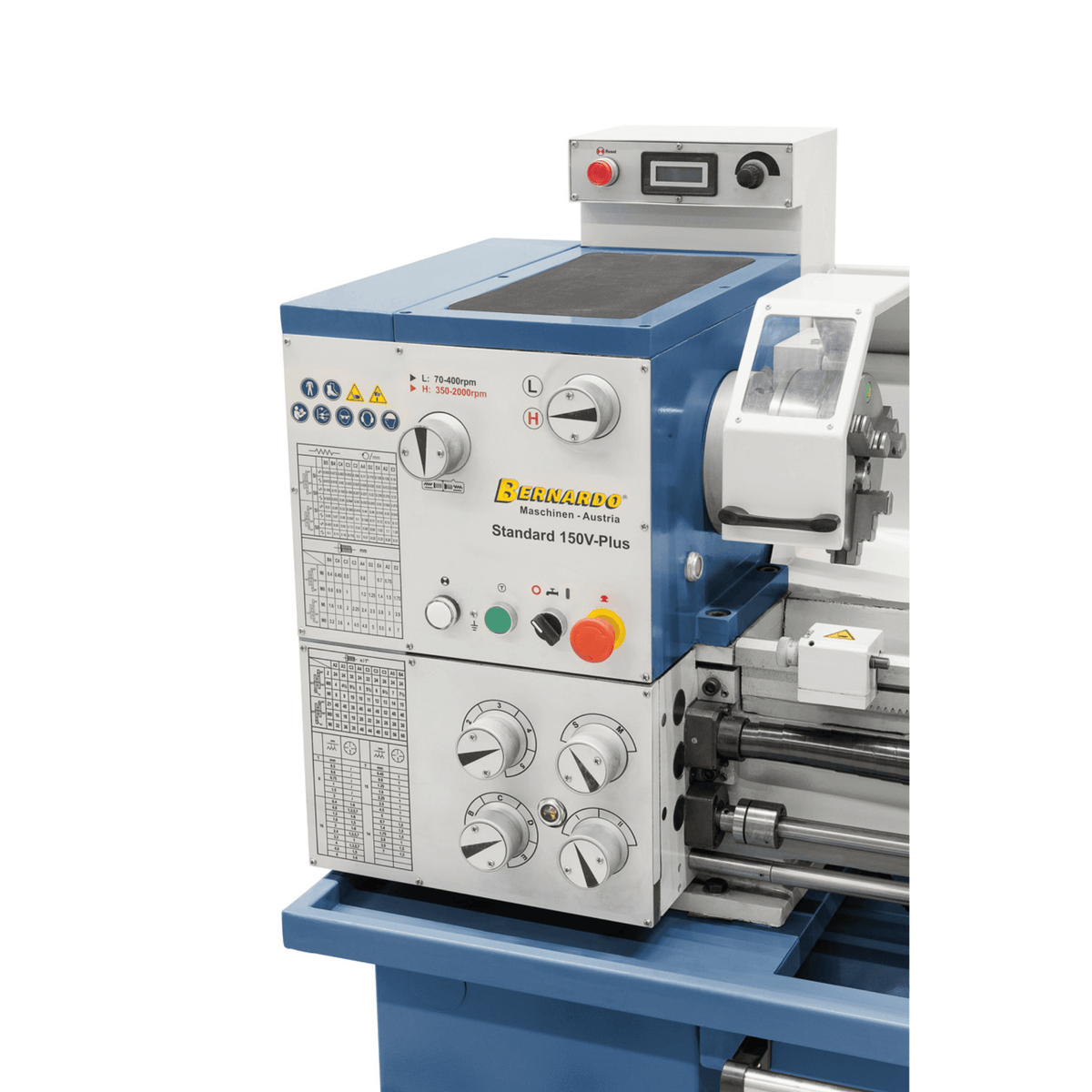 Torno Bernardo Standard 150 V-Plus com variatore elettronico