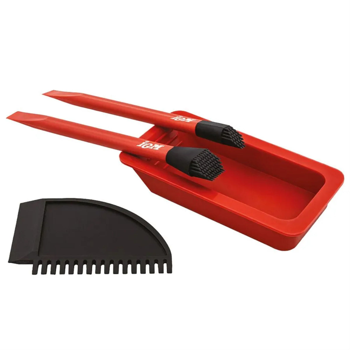 Kit escova cola em silicone – 24 mm e 13 mm + spatola