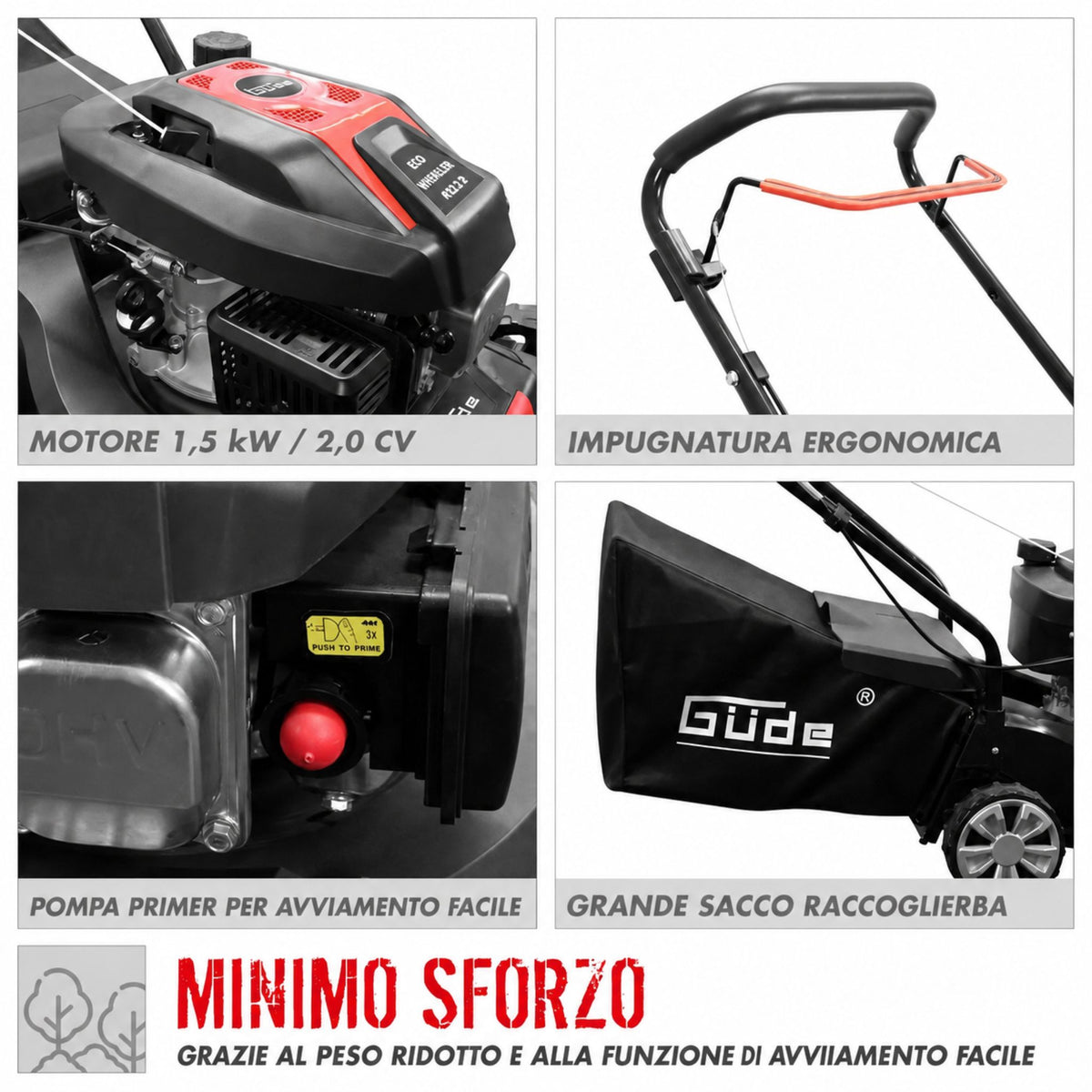 Corta-relva Güde ECO WHEELER 412.2 P