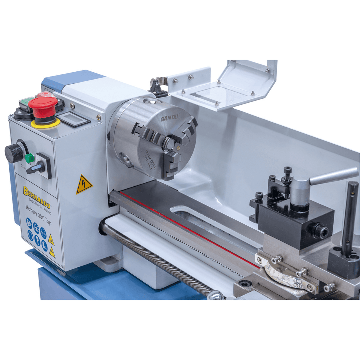 Torno para metal Bernardo Hobby 350 Top compacto 230 V