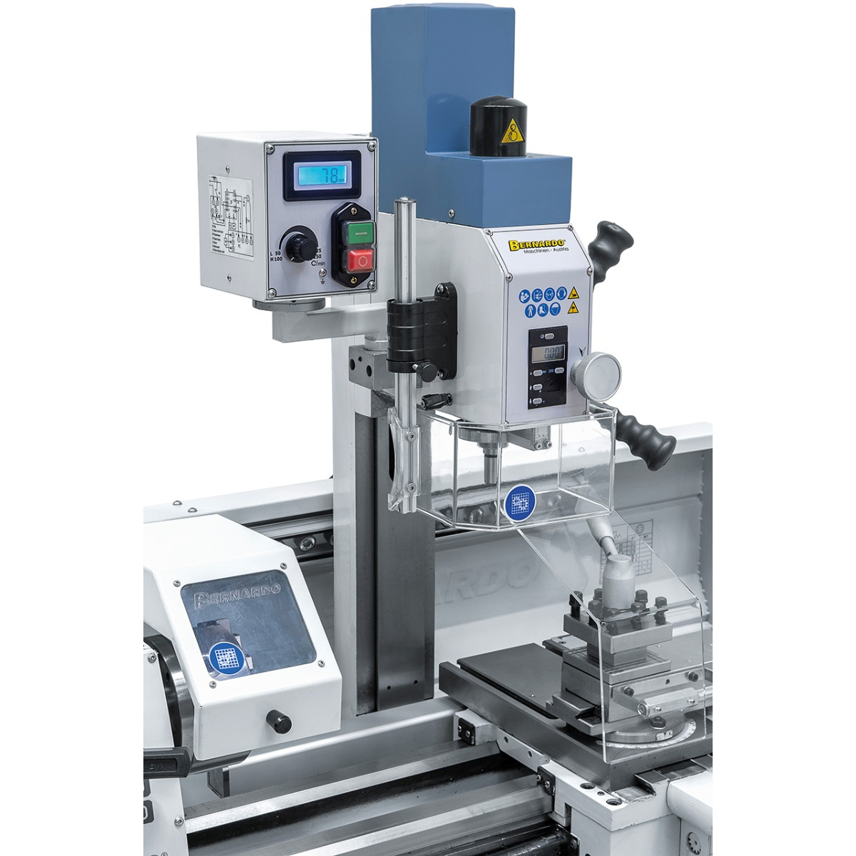Torno para metal Bernardo fresadora Proficenter 650 G com DRO 2 eixos