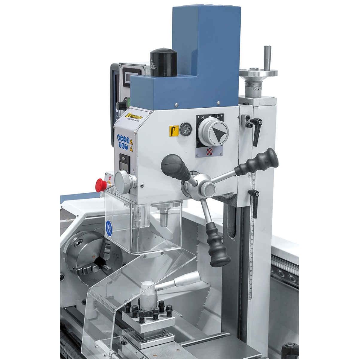 Torno para metal Bernardo fresadora Proficenter 650 G com DRO 2 eixos