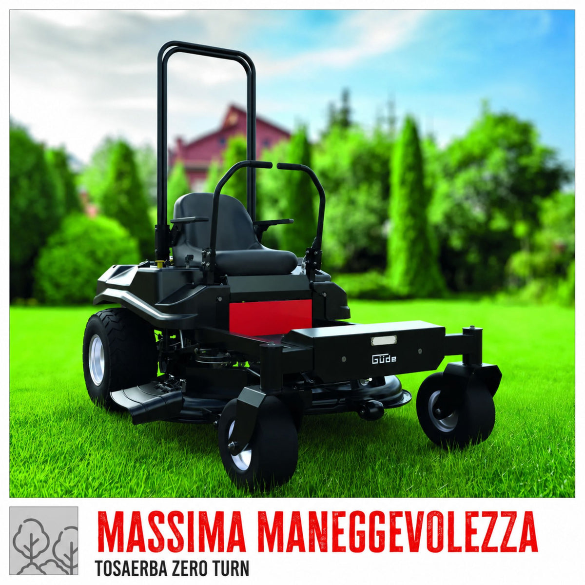 Trator corta-relva Güde GZT 1070