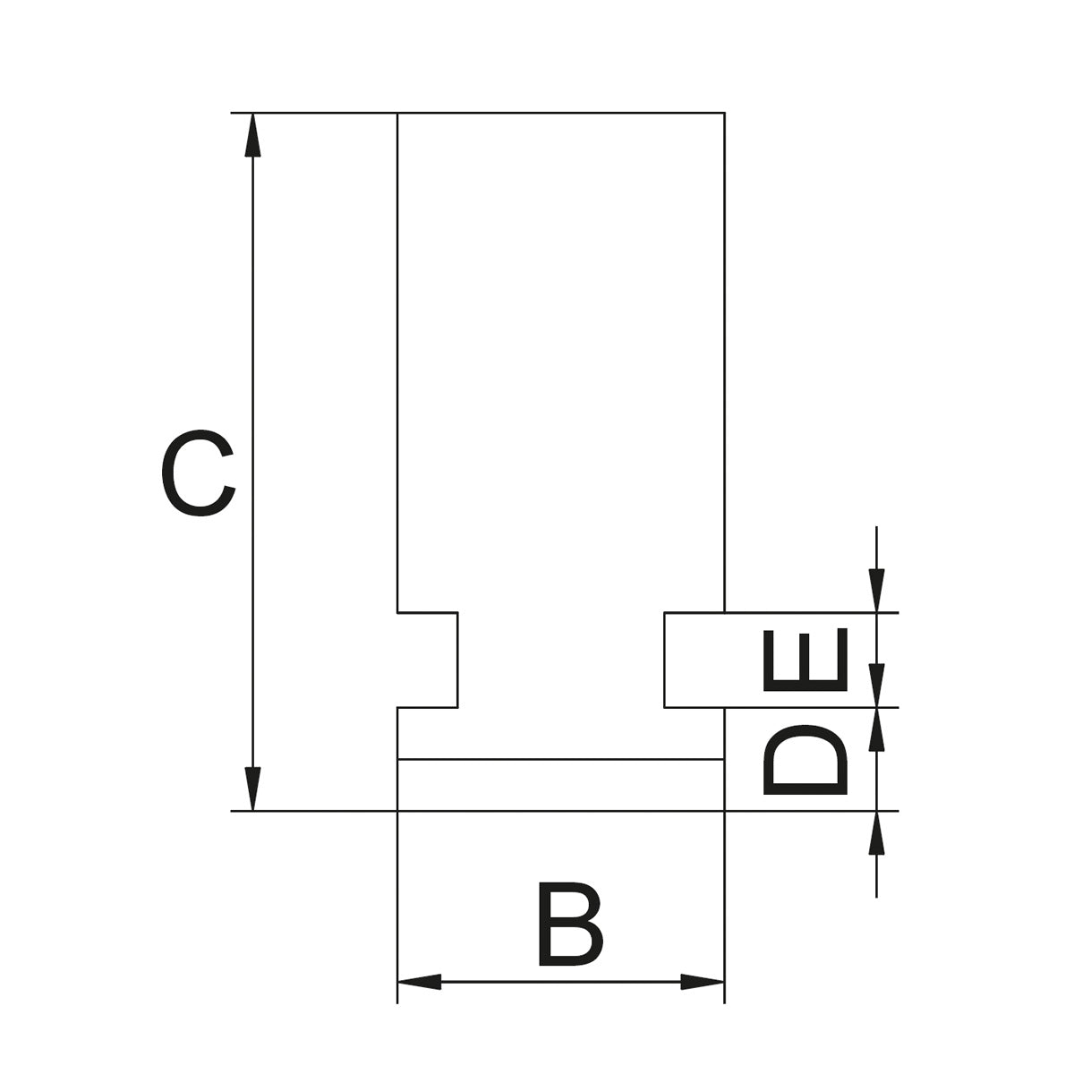 Mordentes monobloco macias DSJ-DK12-160