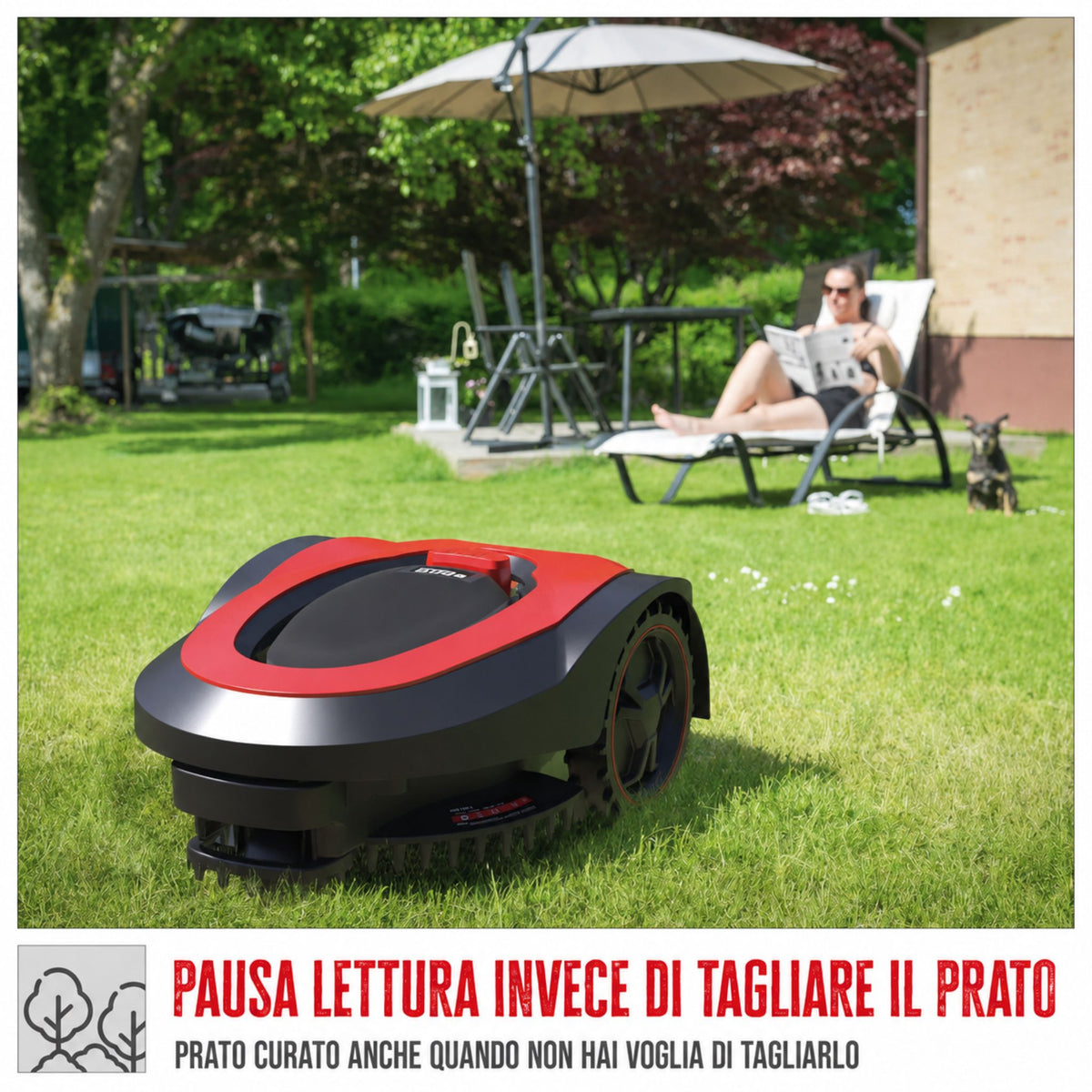 Ferramenta de jardinagem Guede Güde Robot corta-relva GRR 180.1
