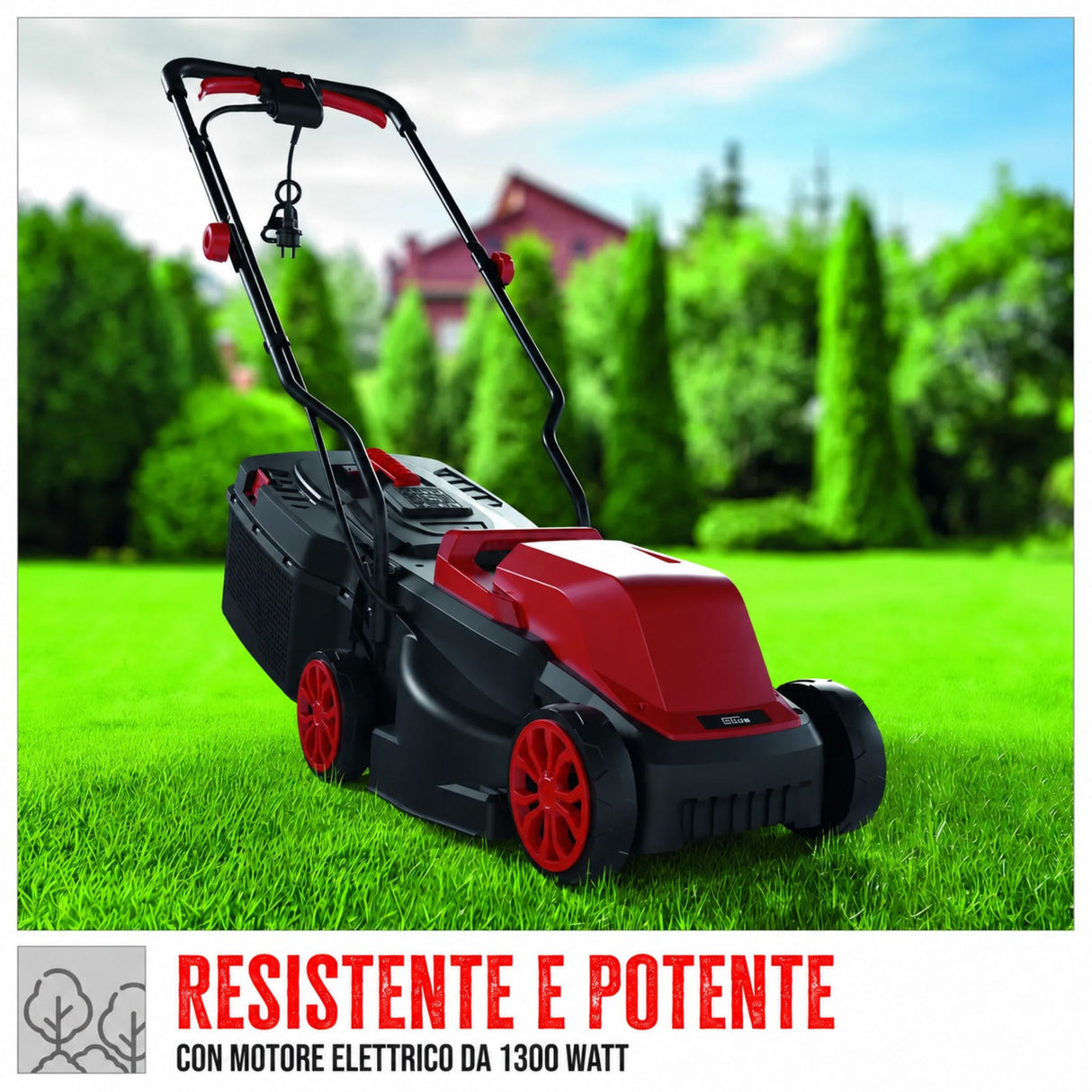 Ferramenta de jardinagem Guede Güde Corta-relva elétrico 320/1300