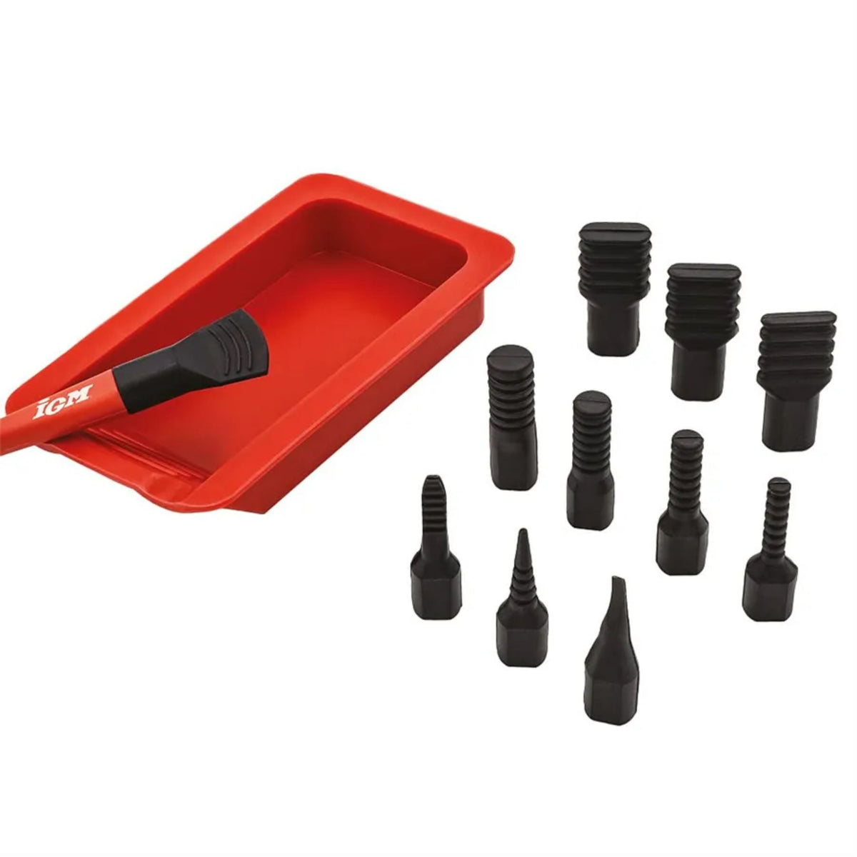 Kit aplicadores cola em silicone