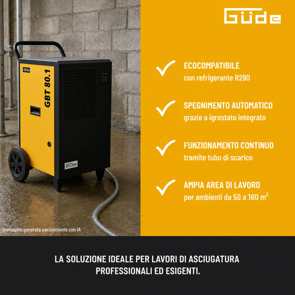Güde Desumidificador GBT 80.1