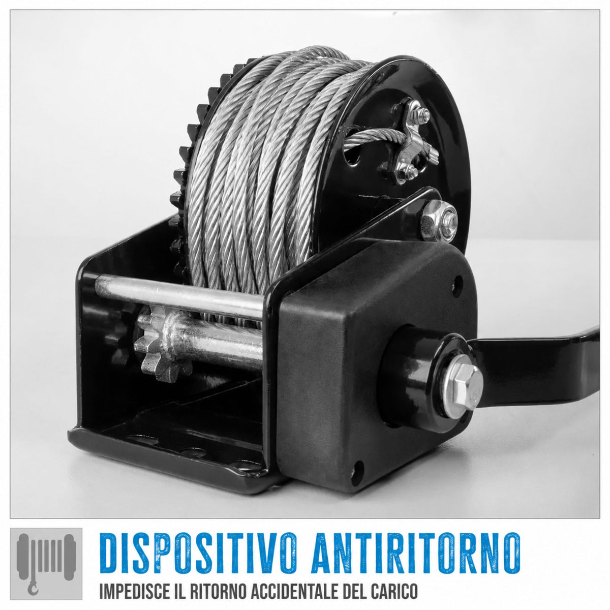 Guincho manual Güde 720 kg e 20 m