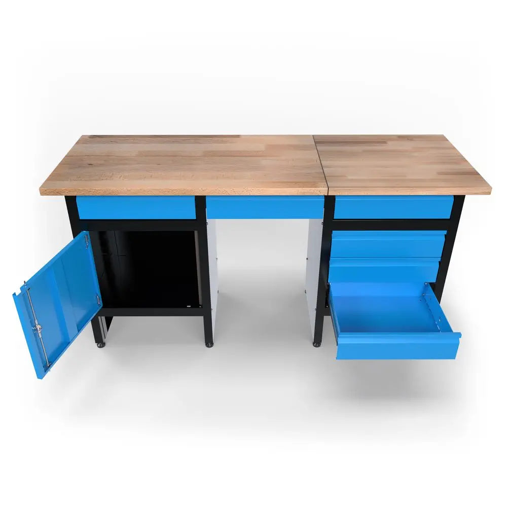 Banco da lavoro Guede GW 6/1 XL – 300 kg con 6 cassetti