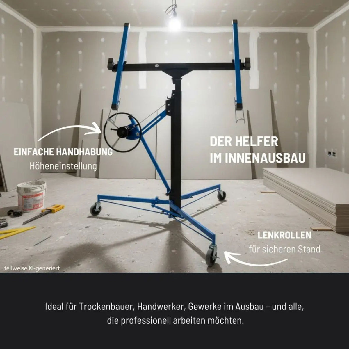Elevador cartongesso Güde - 68 kg