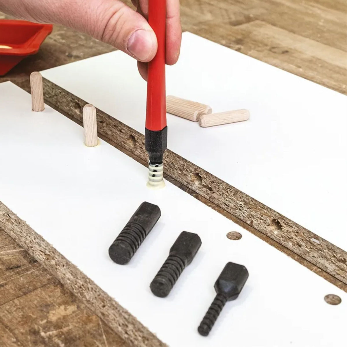 Kit aplicadores cola em silicone