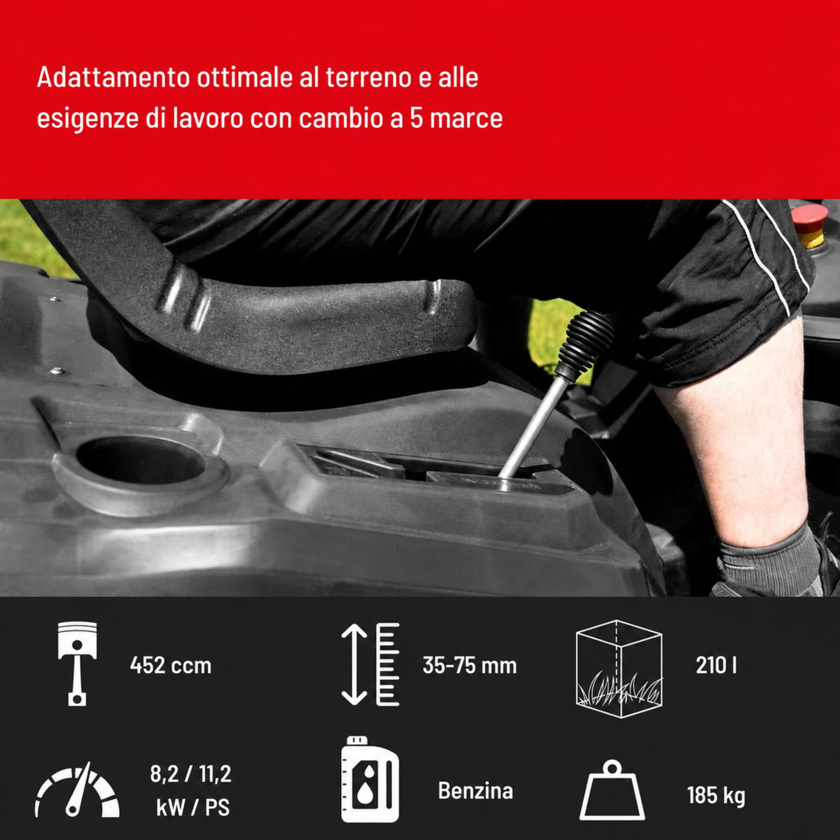 Trator corta-relva Güde GAR 960 T