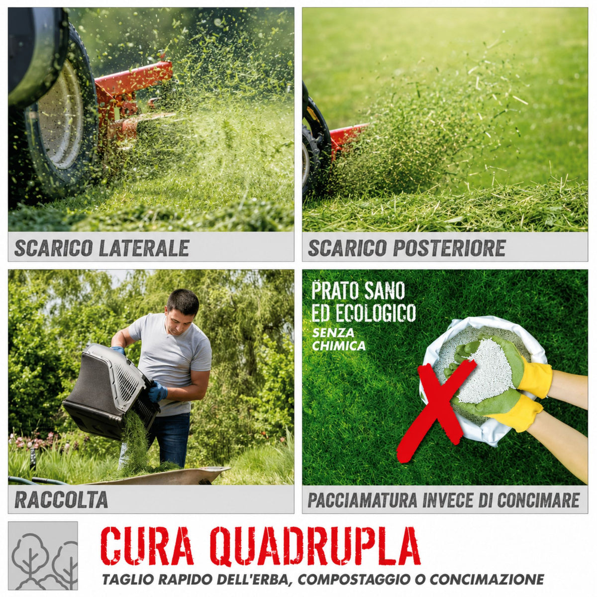 Corta-relva Güde ECO WHEELER 464.4 R Li ES
