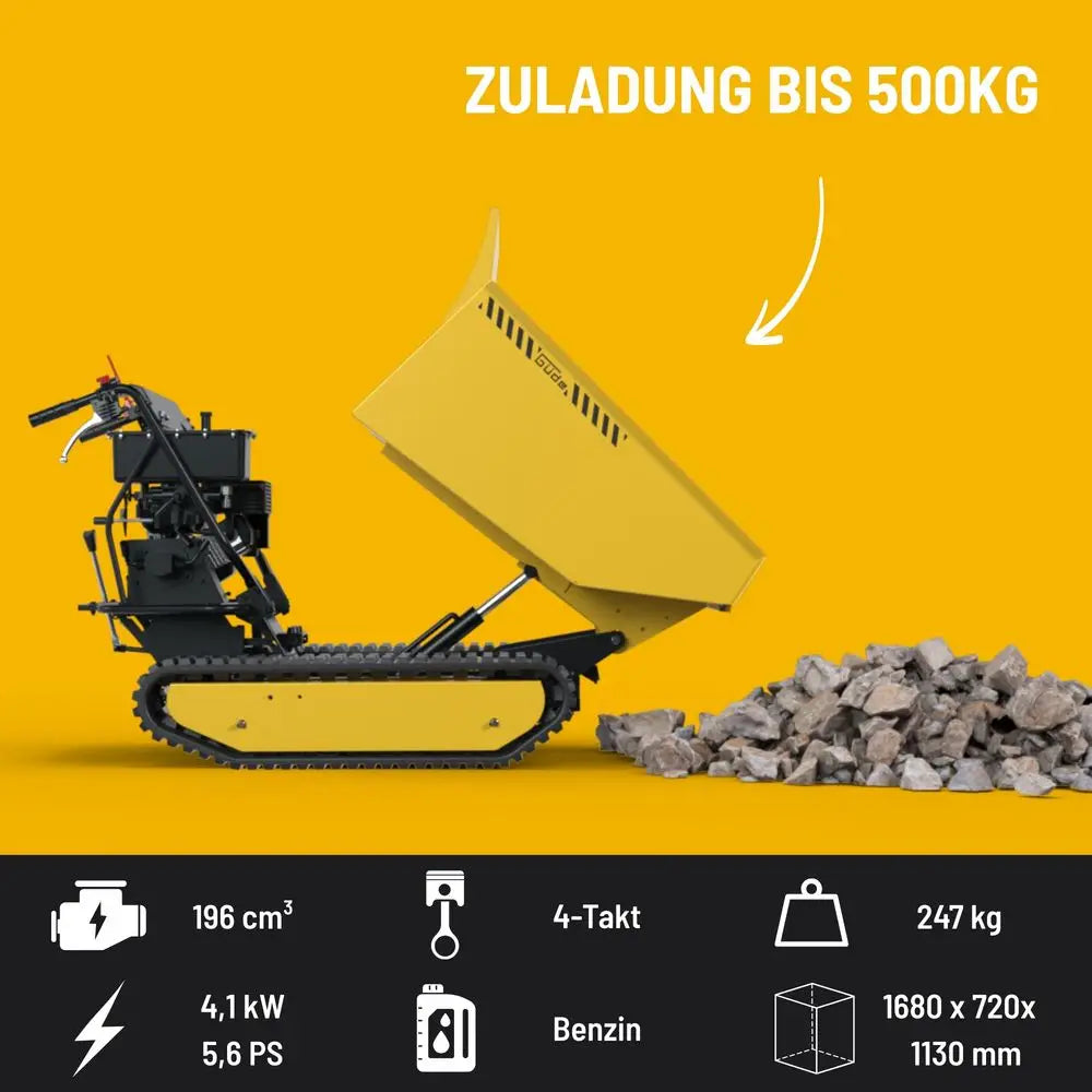 Guede Dumper de lagartas GRD 500/R