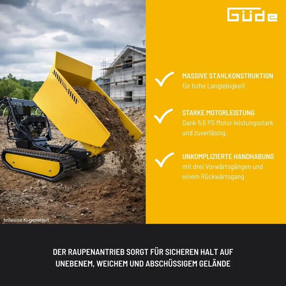 Guede Dumper de lagartas GRD 500/R