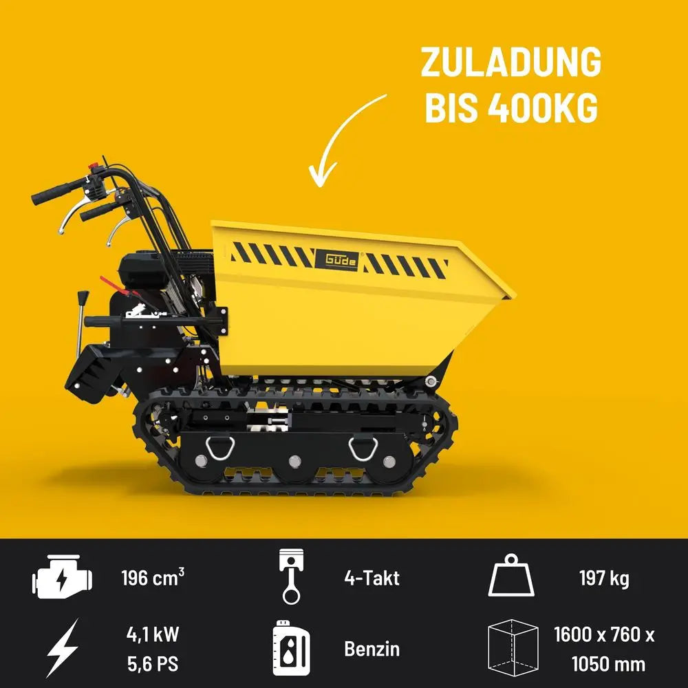 Guede Dumper de lagartas GRD 400/R