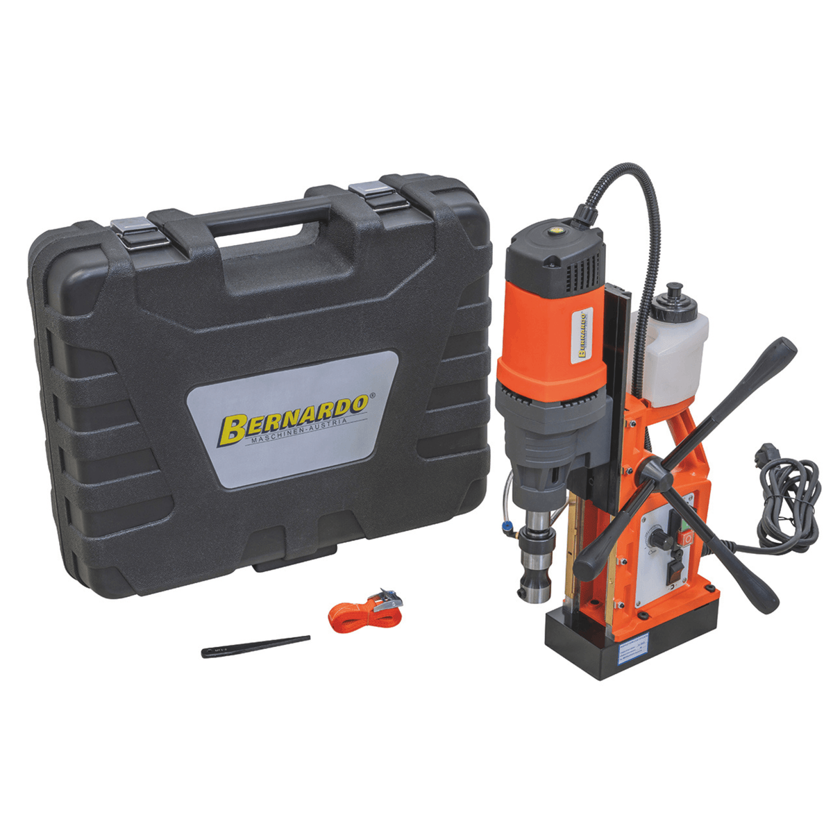 Caroteadora magnética Bernardo MD 6050 VD – Ø 60 mm × 50 mm, velocidade variável (Variable Drive), motor 1890 W, peso 17 kg