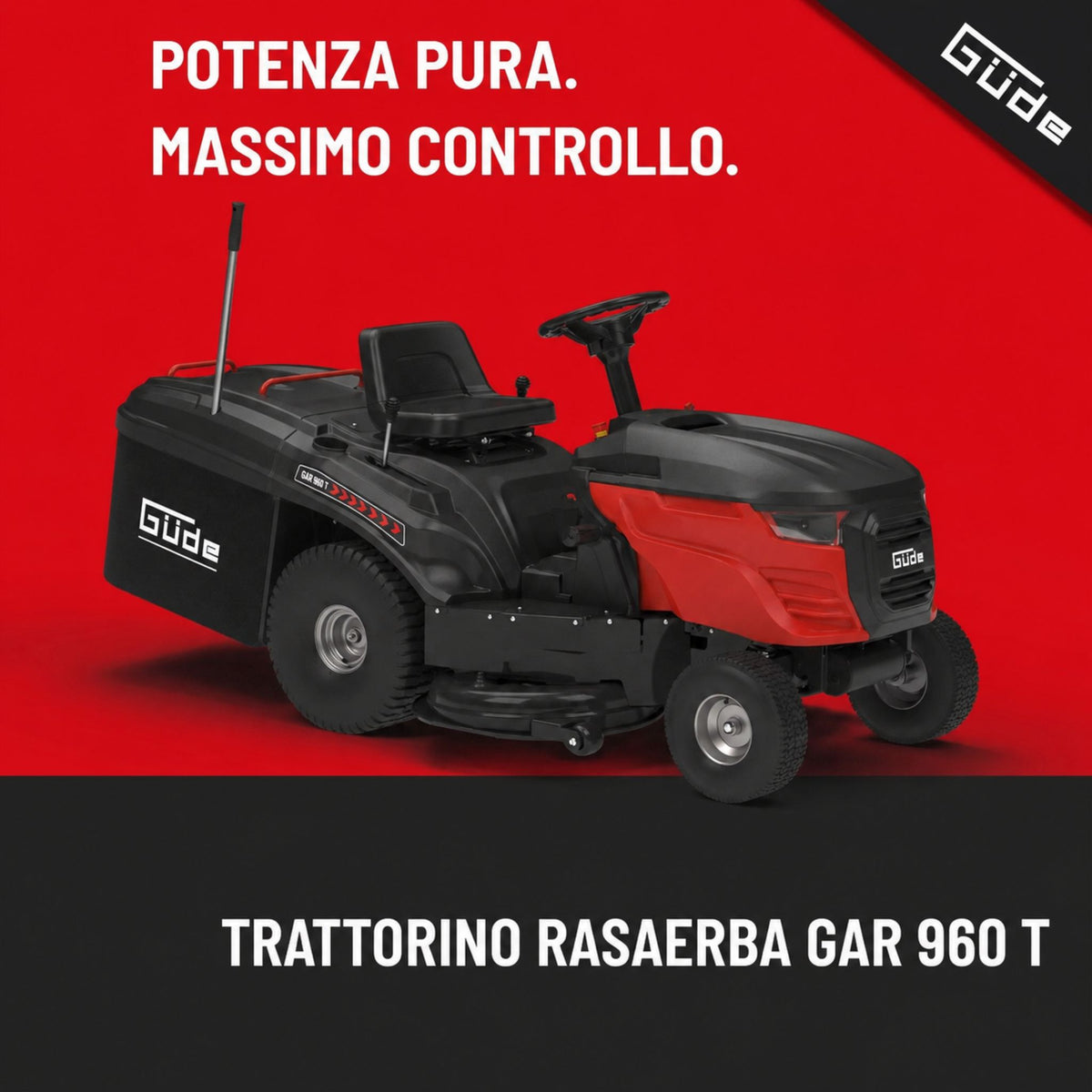Trator corta-relva Güde GAR 960 T