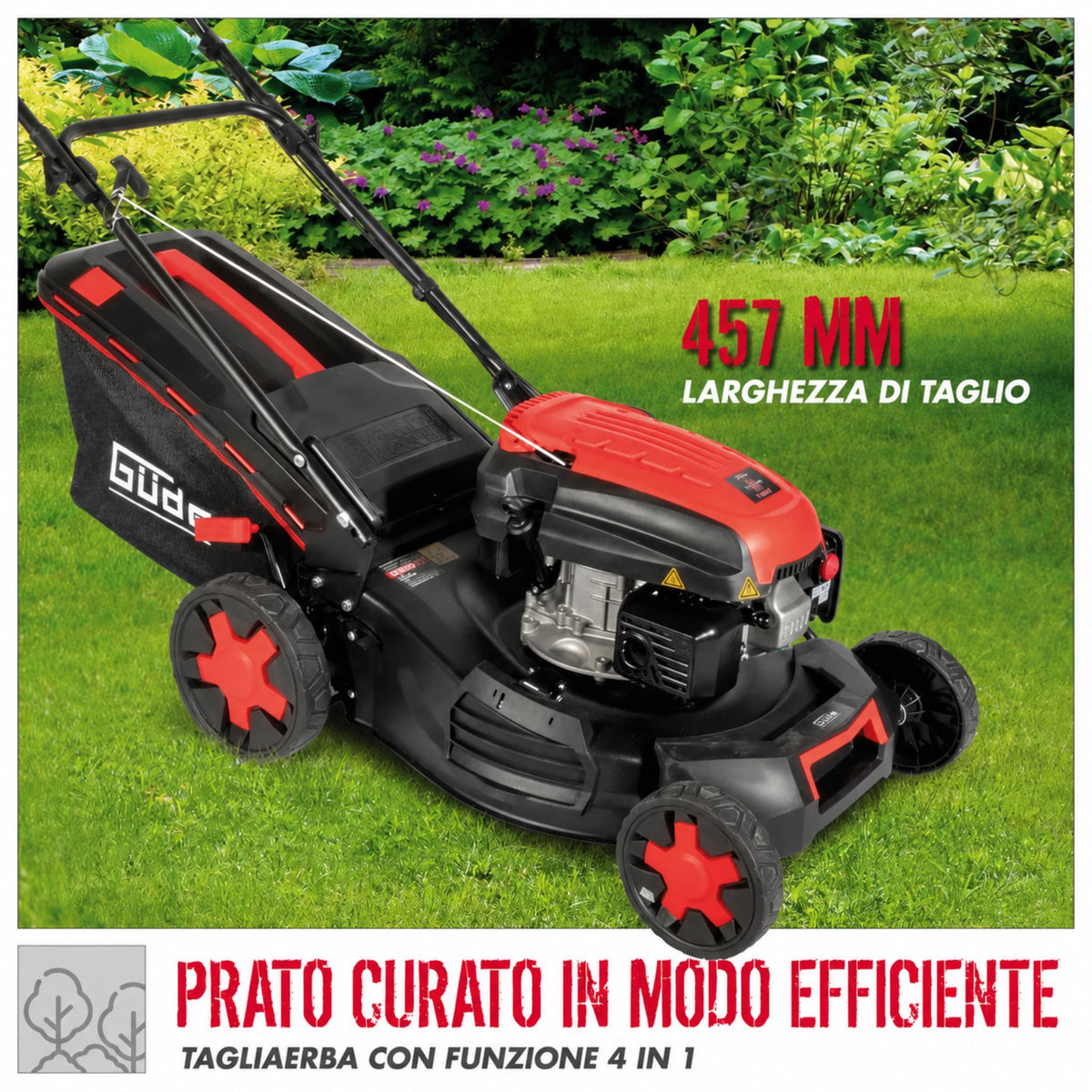 Corta-relva Güde BIG WHEELER 464.3 R