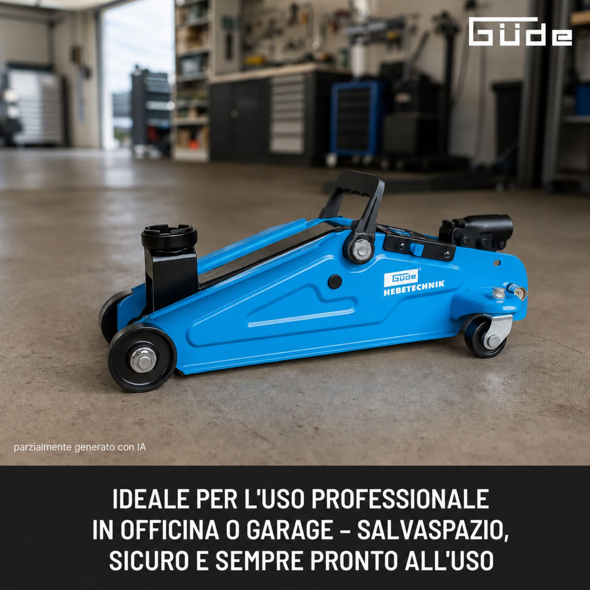 Elevador hidráulico a carrinho Güde GRH 2/330 OS