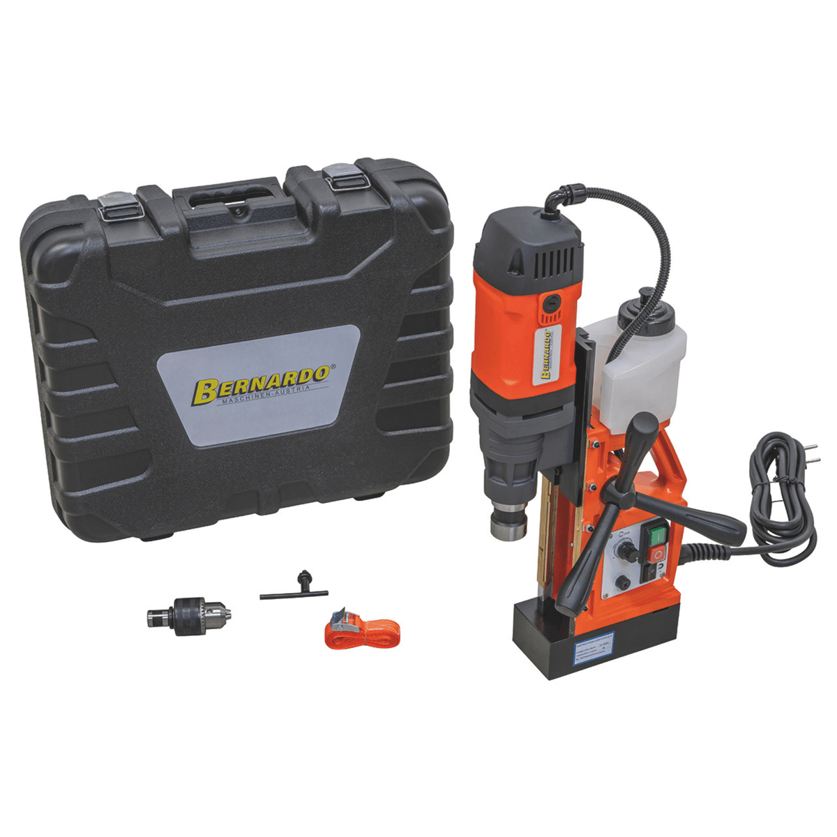Caroteadora magnética Bernardo MD 5050 VD – Ø 50 mm × 50 mm, velocidade variável (Variable Drive), motor 1700 W, peso 11.2 kg