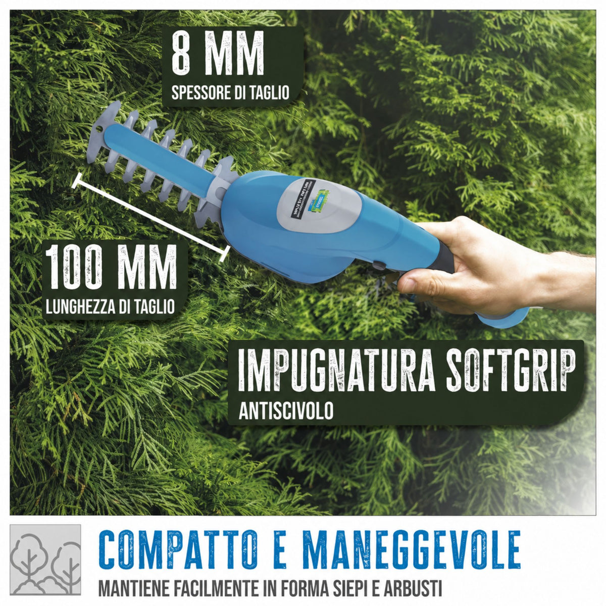 Conjunto de ferramentas de jardim com bateria Güde GPS 3,6V-1.5