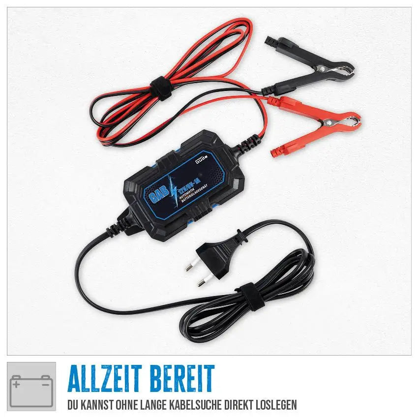 Carregador de baterias automático Güde GAB 12V/6V-1A