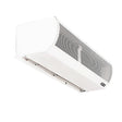 Barriera d’aria riscaldata AERIS WN-1P 230 V, dotata di elementi riscaldanti ad acqua integrati, progettata per creare una barriera termica efficace in corrispondenza di porte e varchi, migliorando comfort e isolamento termico.
