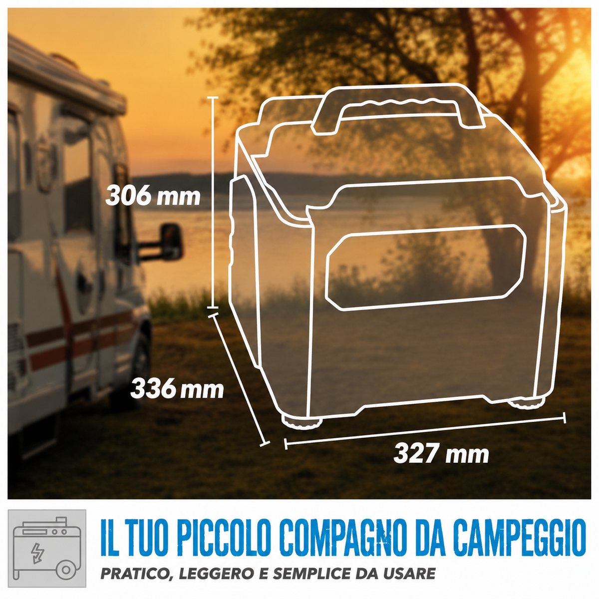 Gerador de corrente Guede de corrente inverter 1200 W ISG 1200-1 Q