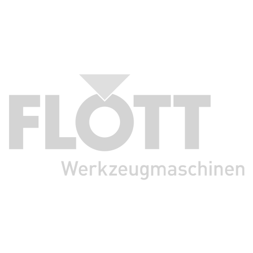 Mola abrasiva fine Flott da 175 mm per affilatura e finitura di precisione su macchine professionali.