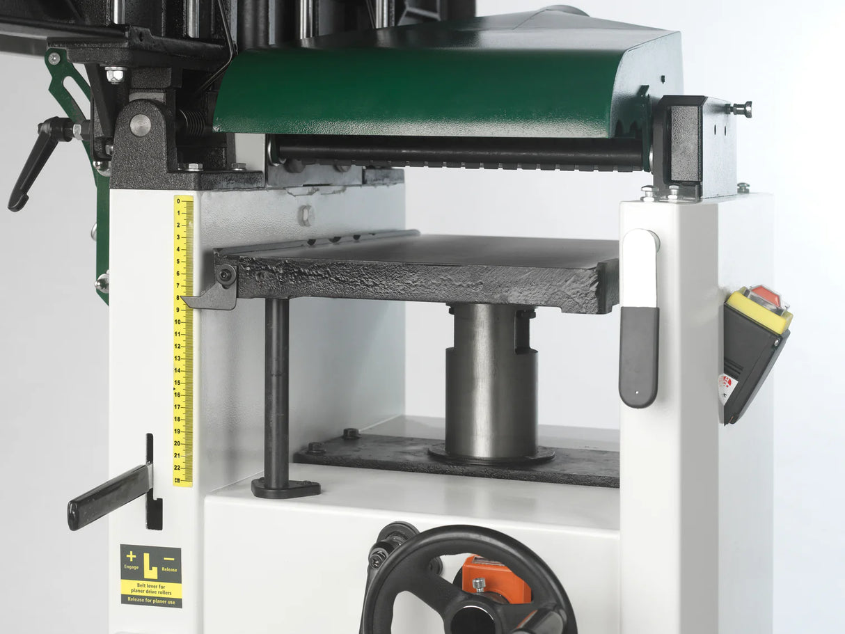 Acessório para máquina-ferramenta Record Power Combo PT310 Plaina 310 mm + Mesa rolo OMAGGIO