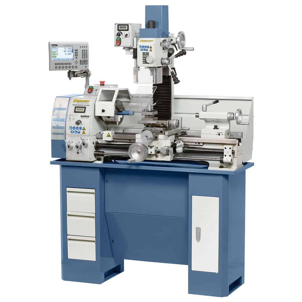 Bernardo Proficenter 700 BQV / 230 V con DRO – Tornio e fresatrice