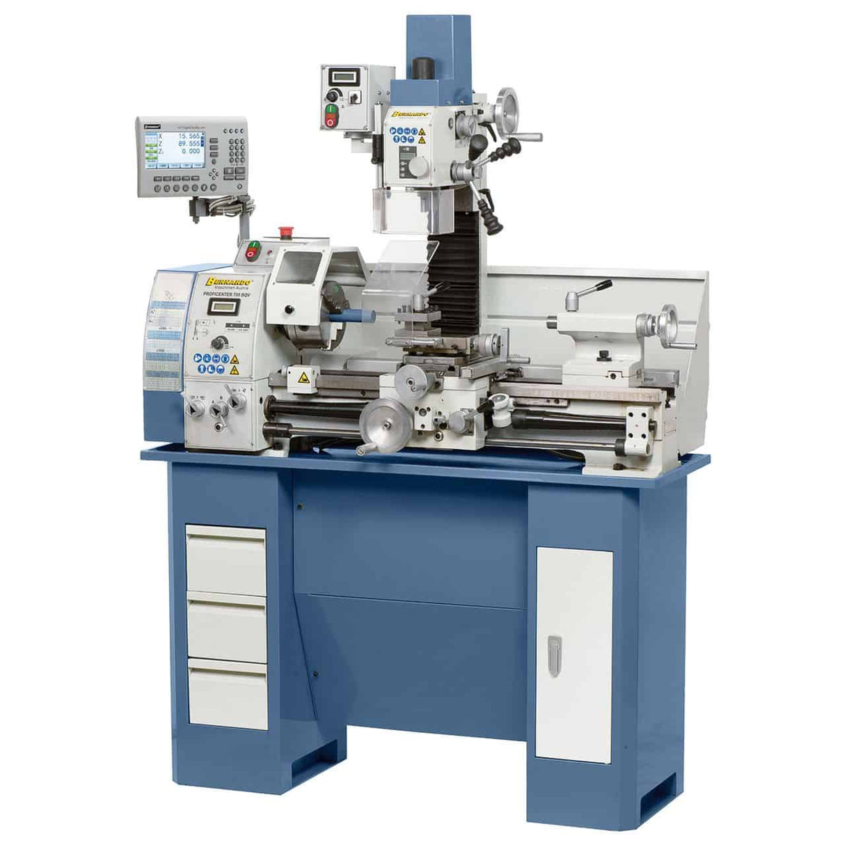 Bernardo Proficenter 700 BQV / 230 V con DRO – Tornio e fresatrice