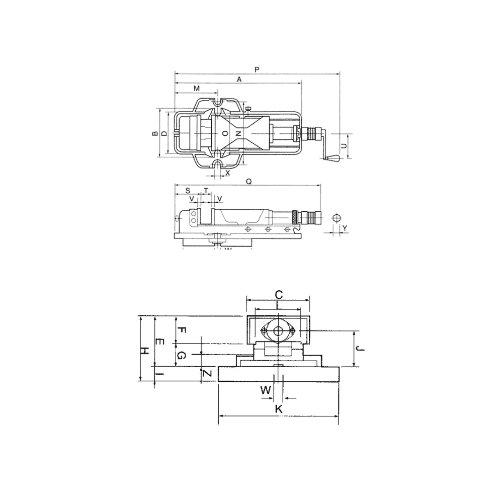 Morsa idraulica ad alta pressione PHV 250