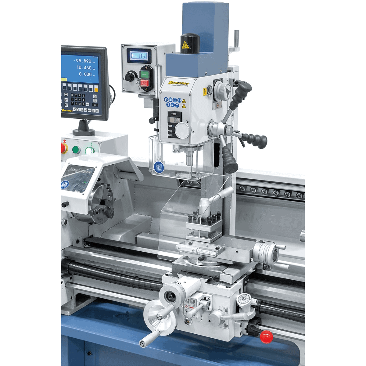 Torno fresadora Bernardo Proficenter 650 G / 400 V com DRO 2 eixos
