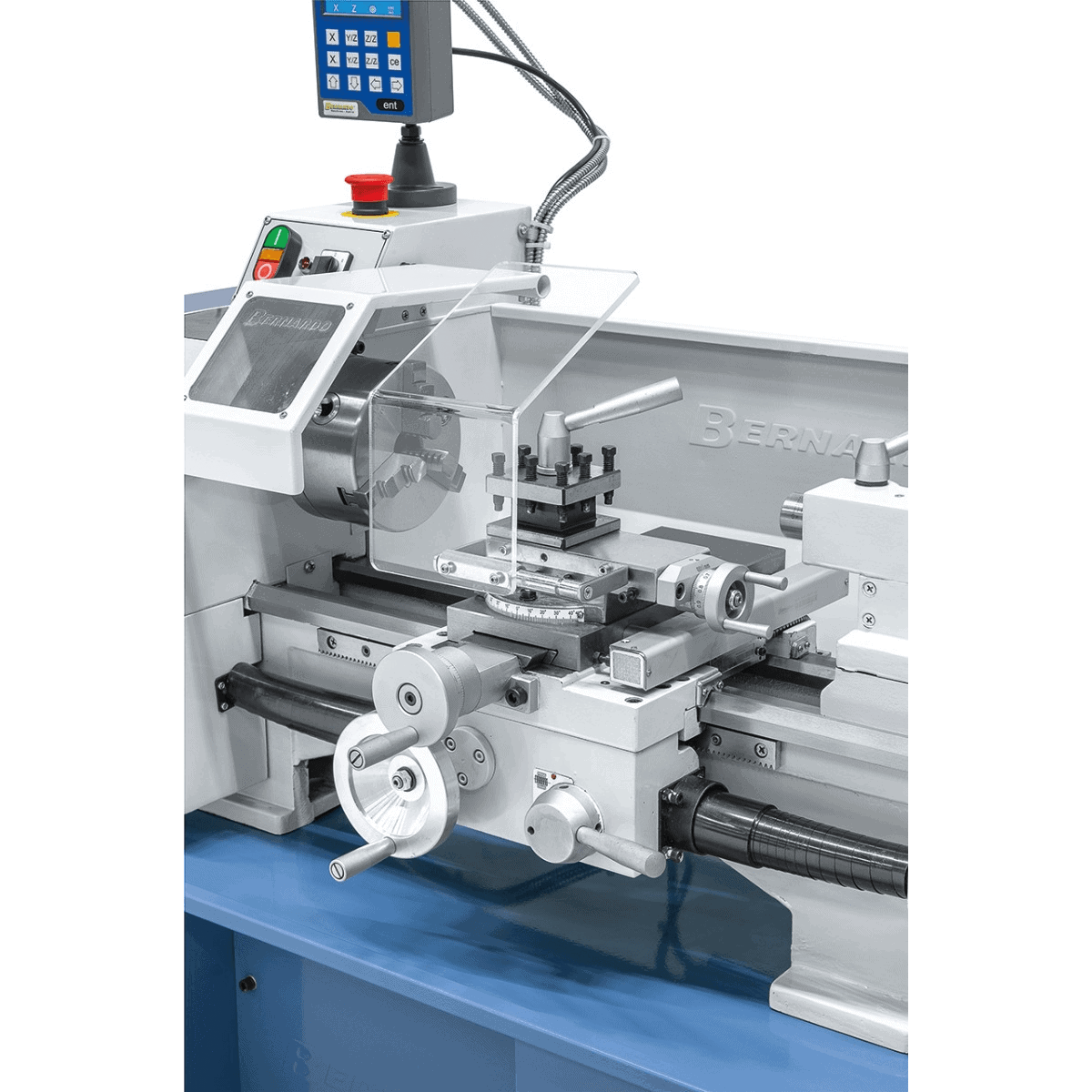 Tornio Bernardo Profi 450 S Vario 230V con DRO 2 assi DT40