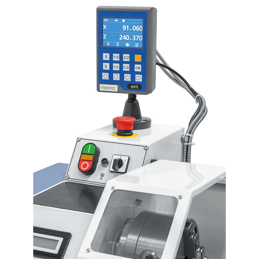 Tornio Bernardo Profi 450 S Vario 230V con DRO 2 assi DT40