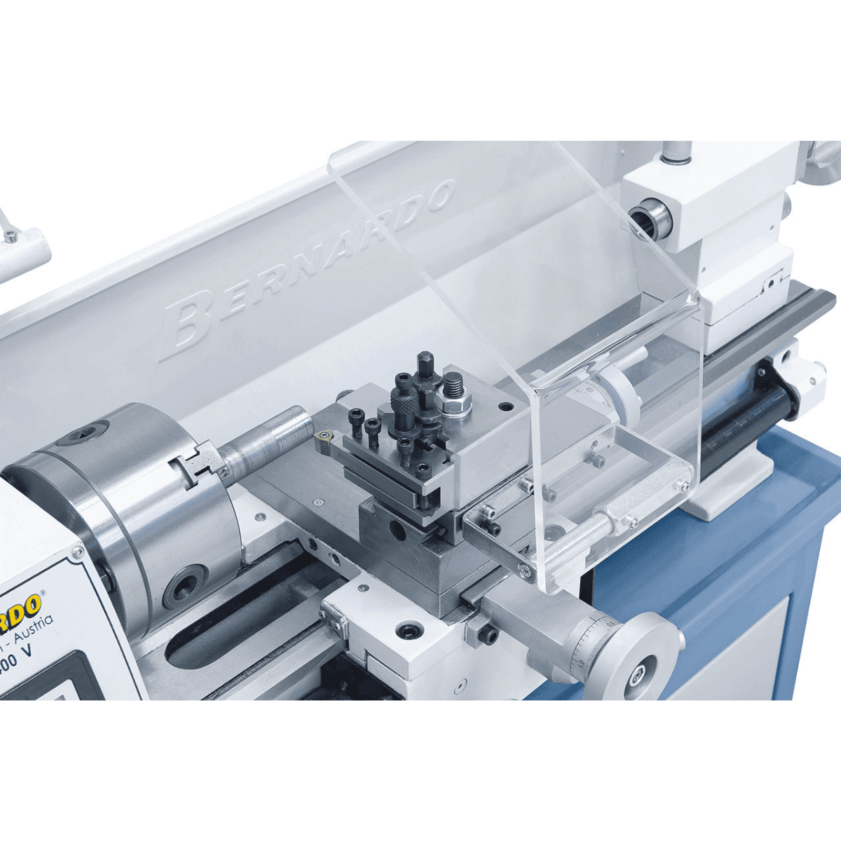 Tornio Bernardo Profi 400 V / 230 V con DRO 2 assi DT 40