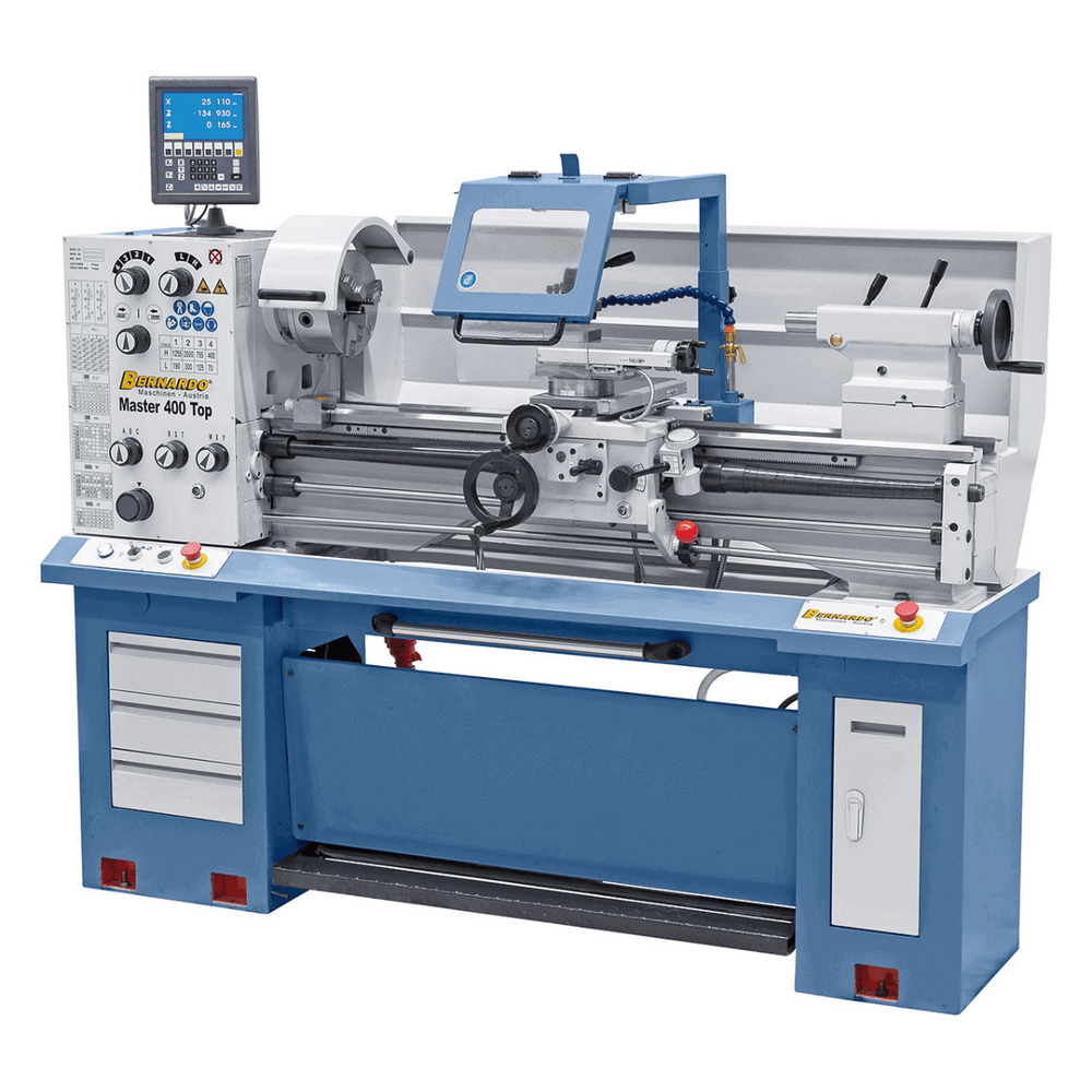 Tornio Bernardo Master 400 Top con DRO 3 assi ES-12 V