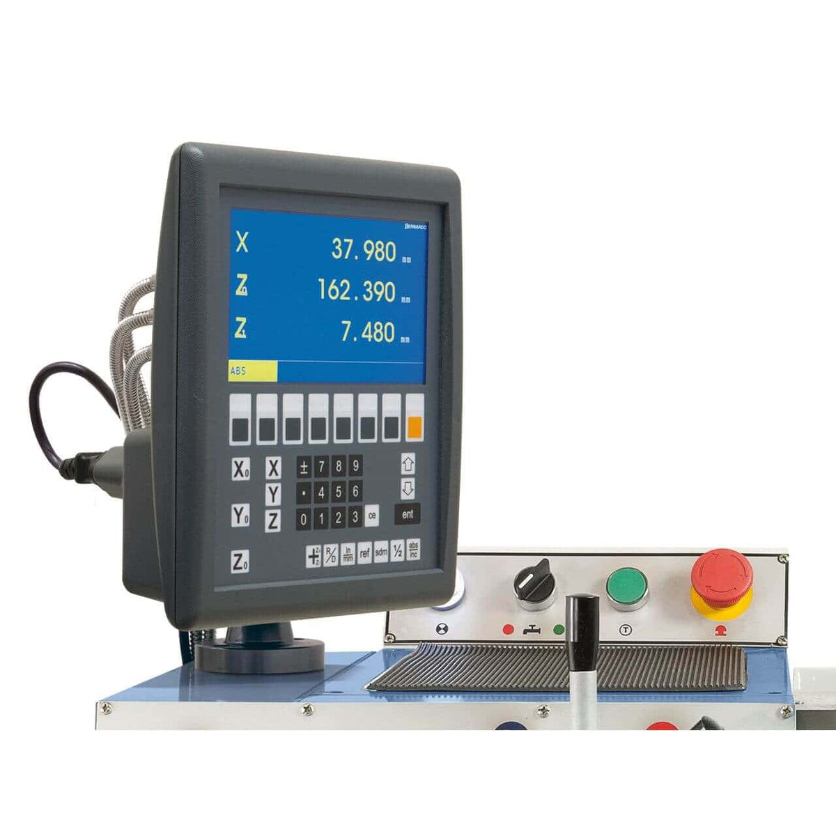 Torno Bernardo Standard 165 Top com DRO 3 eixos ES-12 V