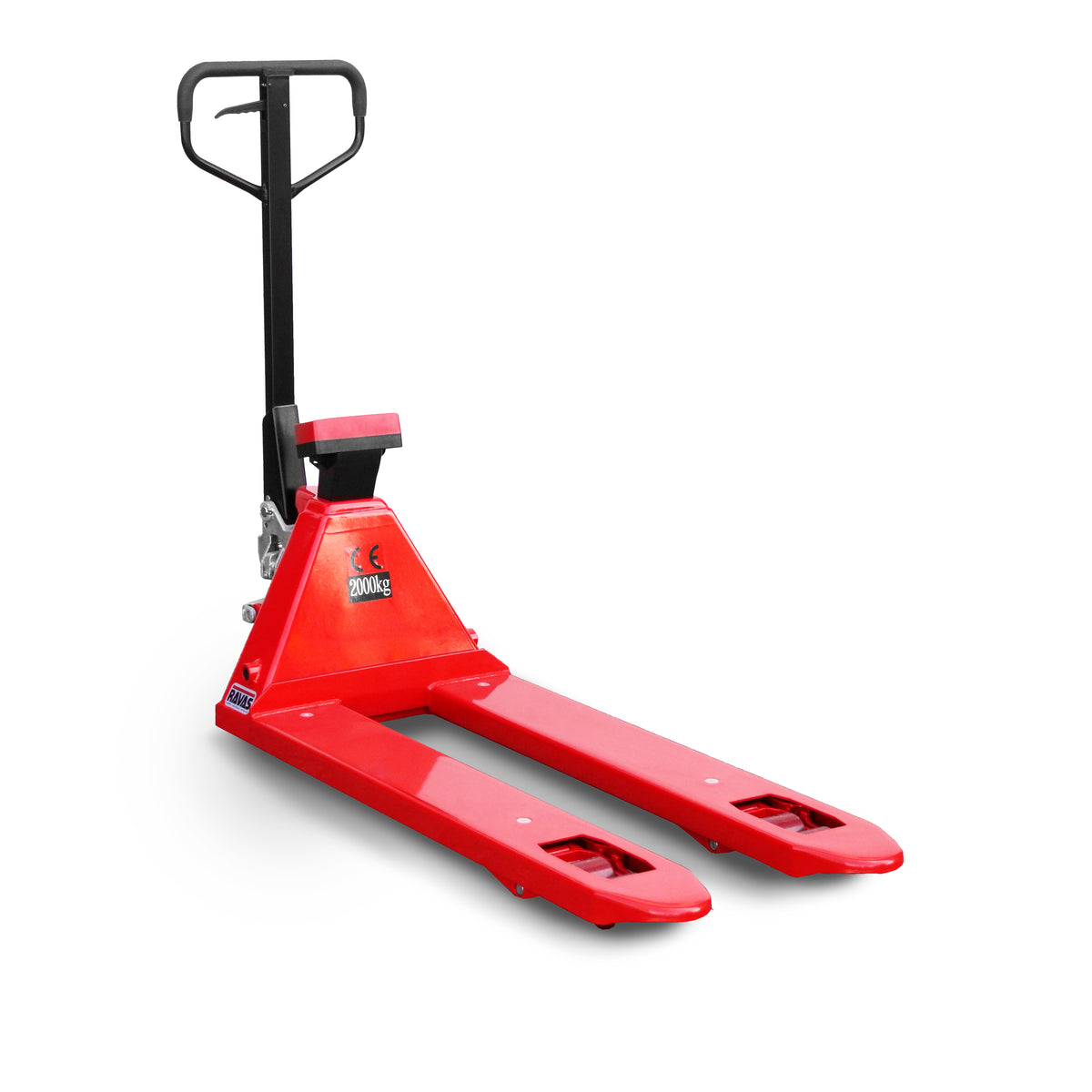 Porta-paletes pesapallet RAVAS 1100 – pesagem base, capacidade de carga 2.000 kg IP67