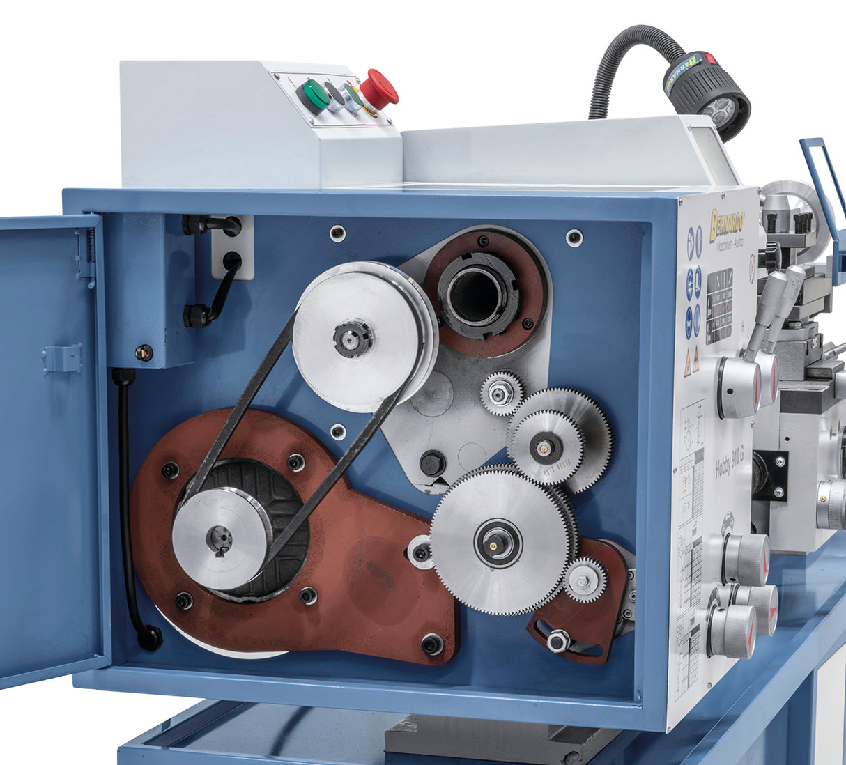 Bernardo Tornio Hobby 910 G 230V / 400V con DRO a 3 assi ES-12 V