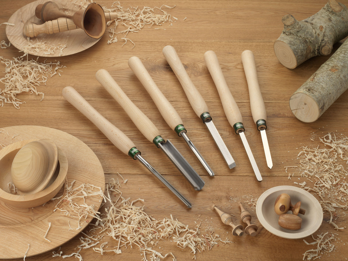 Record Power Set di scalpelli per tornitura legno 6 pezzi