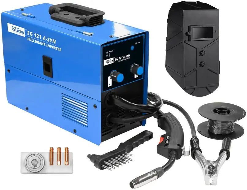 Máquina de solda com arame tubular Güde SG 121 A-SYN